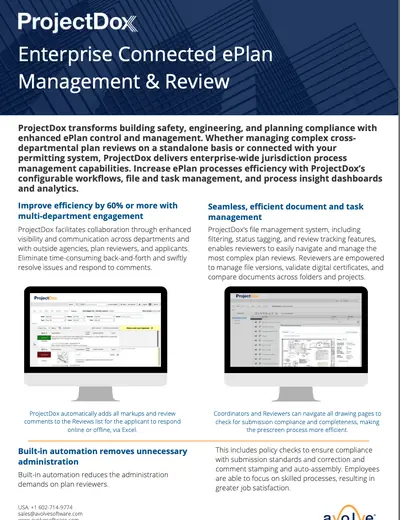 ProjectDox | ProjectDox Proven EPlan Review